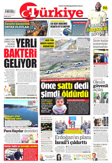 TÜRKİYE GAZETESİ 15 Eylül 2026 Gazete Manşeti Küçük