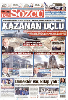 SÖZCÜ 15 Eylül 2026 gazete manşeti