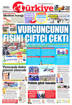 TÜRKİYE GAZETESİ 16 Eylül 2026 gazete manşeti
