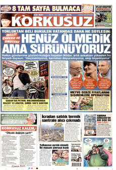 KORKUSUZ 16 Eylül 2026 gazete manşeti