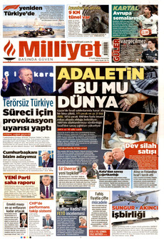 MİLLİYET 17 Eylül 2026 Gazete Manşeti Küçük