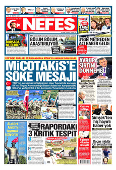 NEFES 17 Eylül 2026 gazete manşeti
