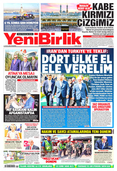 YENİBİRLİK 17 Eylül 2026 gazete manşeti