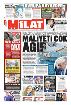MİLAT 17 Eylül 2026 gazete manşeti