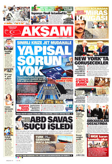 AKŞAM 18 Eylül 2026 gazete manşeti