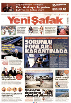 YENİ ŞAFAK 19 Eylül 2026 gazete manşeti