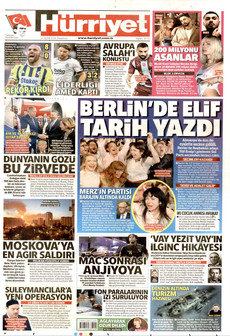 HÜRRİYET 21 Eylül 2026 gazete manşeti