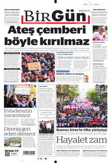 BİRGÜN 21 Eylül 2026 gazete manşeti