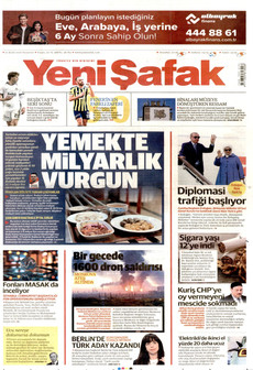YENİ ŞAFAK 21 Eylül 2026 gazete manşeti